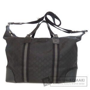 Gucci Monogram Duffle Bag Black
